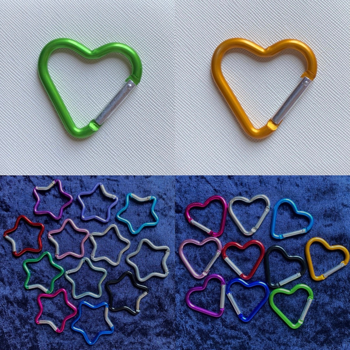 Heart Carabiners